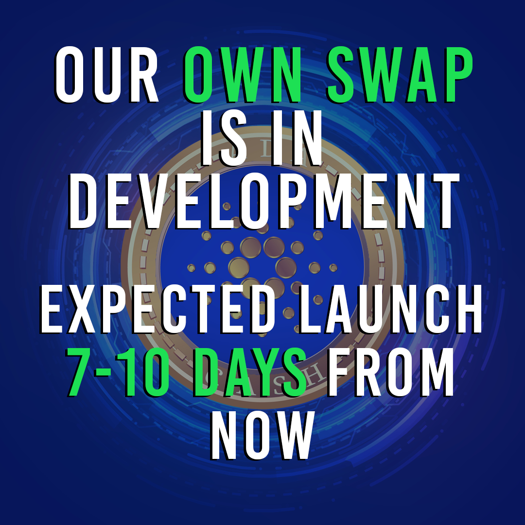 adacashbsc's tweet photo. Its Official 🚀🚀 
OUR Own Swap is in development 💥

#bscgem #bscgemalert #adacash #binance https://t.co/i1Fmxoh9Sd