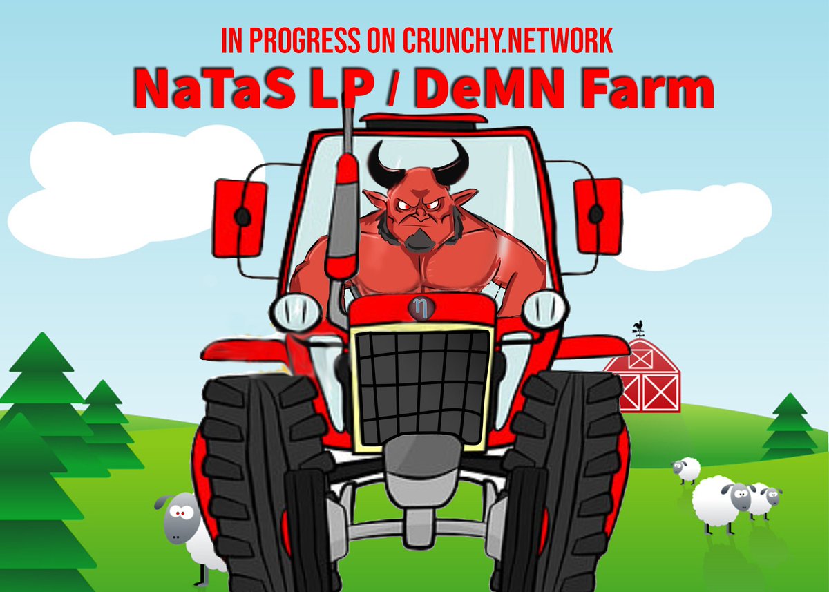 NatasToken's tweet photo. Our NaTaS LP Farm is ending today. We have another great one starting Now!  50,000 DeMN Tokens Available. Make Sure to Harvest &amp; Move your LP over for more rewards.             
Search DeMN on https://t.co/aHFFh0hVEL

#Tezos #Defi #altcoin #xtz #NFTCommunity https://t.co/OWTASfs6Yn