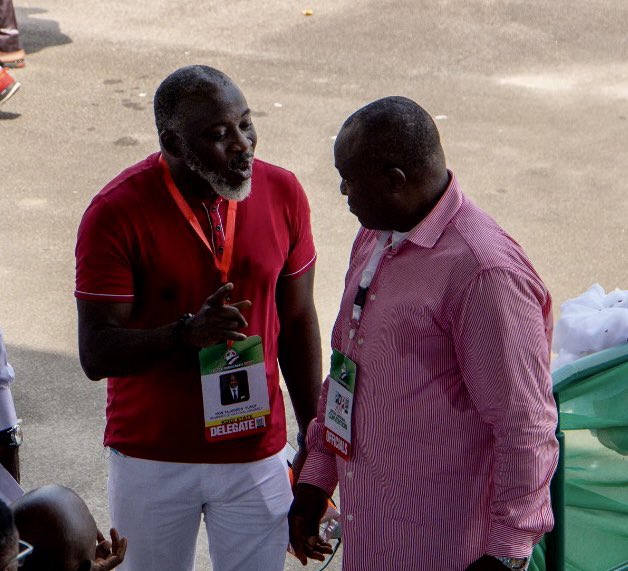 TajudeenTJYusuf's tweet image. Earlier today at the #PDPConvention.