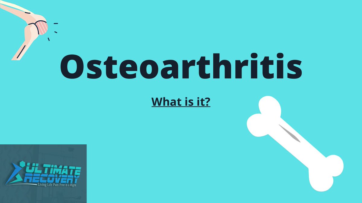 UltimateRecov's tweet photo. Hi everyone,

I’ve just finished recording and editing my latest YouTube video: What is Osteoarthritis?

If you could do me a favour and give it a watch (it’s only 2 minutes) and let me know what you think I would appreciate it❤️

What is Osteoarthritis? https://t.co/FliZfTPwTl https://t.co/4m6fGuhtmU