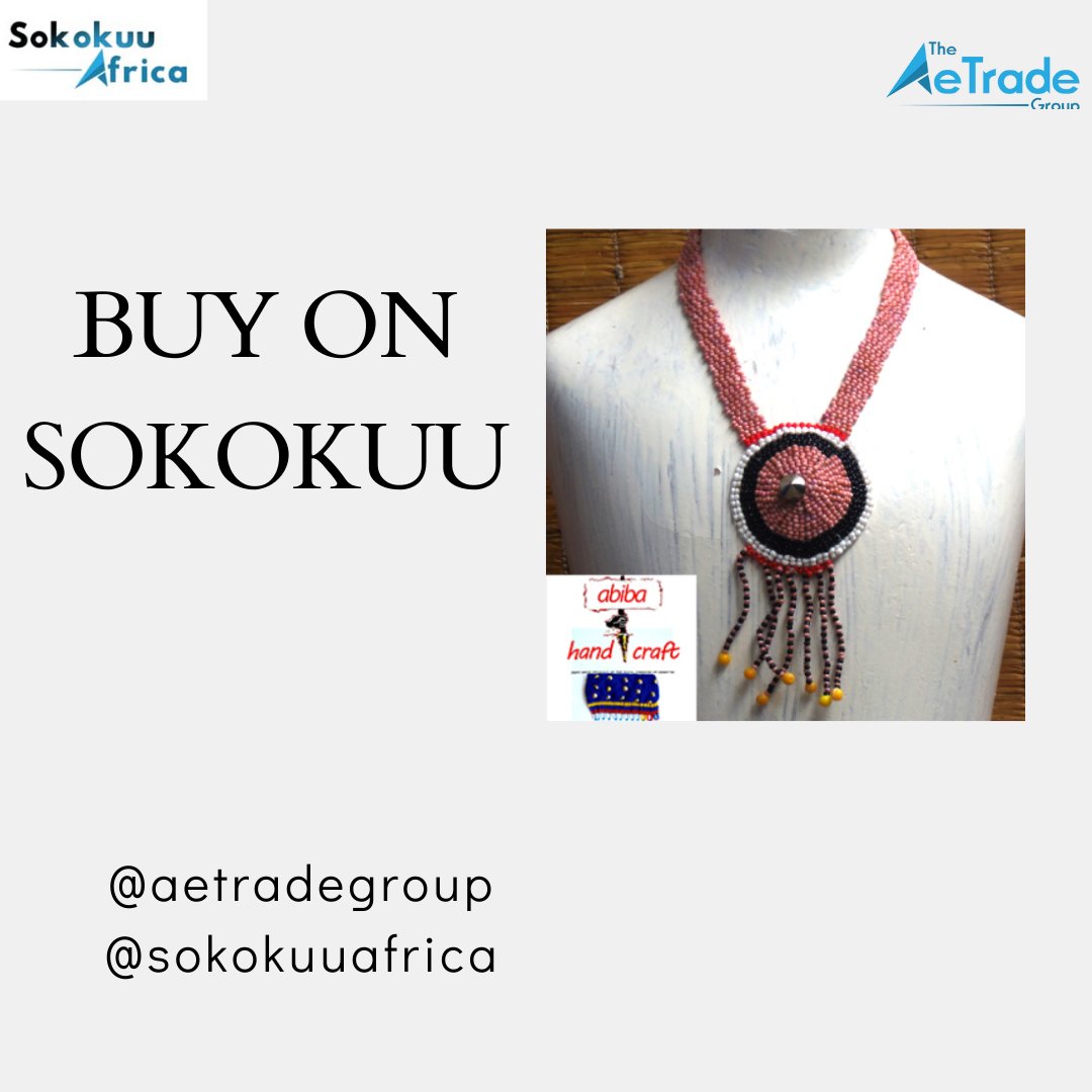 aetradegroup's tweet photo. Libhibha (singular) is an original Swati creation handmade in Eswatini. It blends the traditional Ligcebsha beading techniques with contemporary design.
Shop on Sokokuu: https://t.co/w5K0bKFWHx

#AeTrade #Sokokuu #AfCFTA #craft #RawMaterials #MadeInAfrica https://t.co/o98zqH2MGW