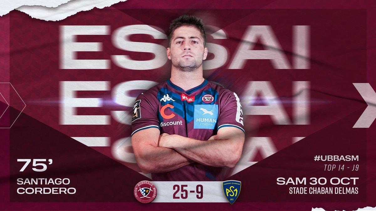 Union Bordeaux Bègles tweet media