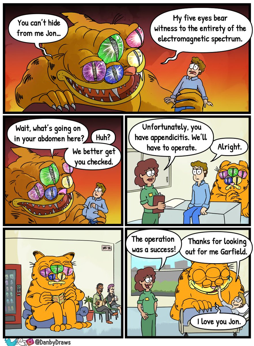 Garfield Sees All 