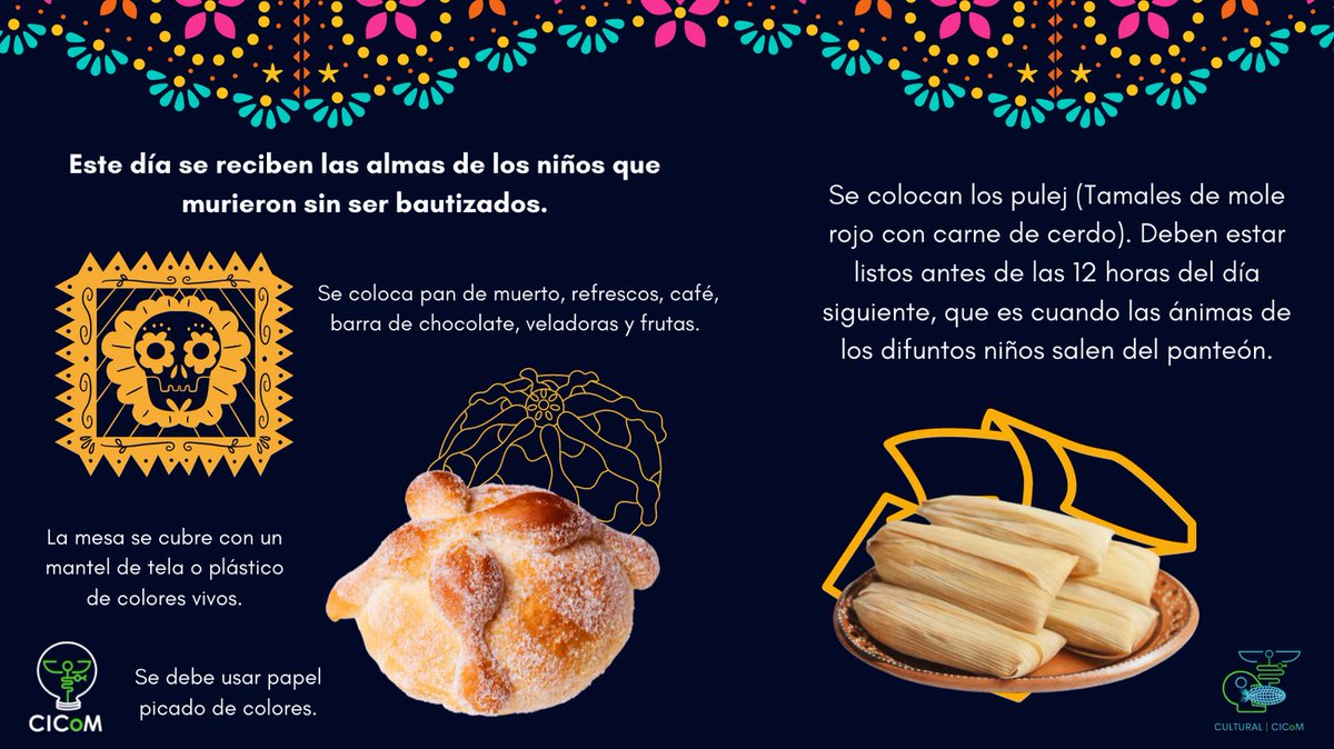 CICoMedicine's tweet photo. Tradiciones mexicanas: 30 DE OCTUBRE

¿Sabías que…? 

#CICOM #mexico #diademuertos #niños #tradiciones #mexican #children https://t.co/NJSqwSw4ny