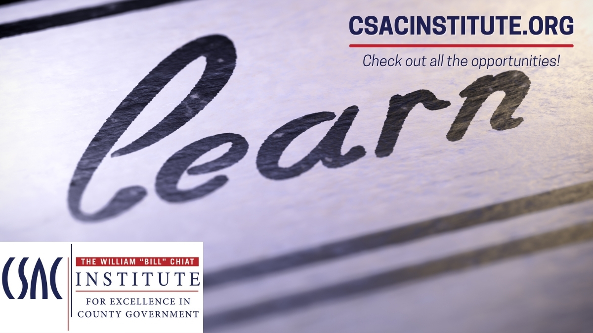 CSACInstitute's tweet photo. Join the growing list of hundreds of California Supervisors, Executives, leaders &amp; staff that have earned their #CSACInstitute Credential, some of whom even went on to become Institute Fellows! Register for your Credential Package or single course today: https://t.co/y86I1nRbHE https://t.co/u8W2e9Pf2O