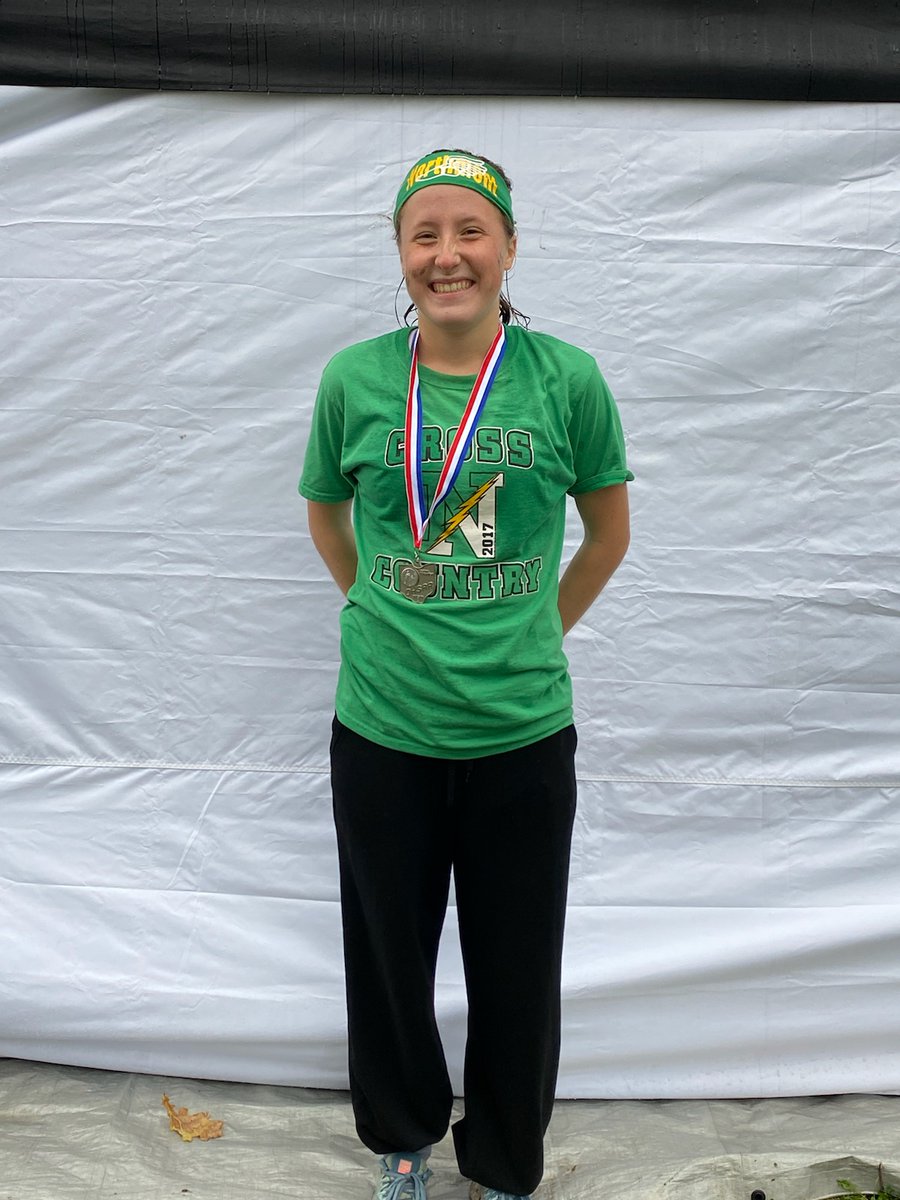NThunderbolts's tweet photo. Abby Drosdak State Qualifier and Regional runner up! The last individual qualifier for Northmont girls XC was 2007.
Best overall girls  finish in school history at Regionals since 1984 when Kristy Orre won the meet!
#GoBolts ⚡ https://t.co/f3VbjLbgp4