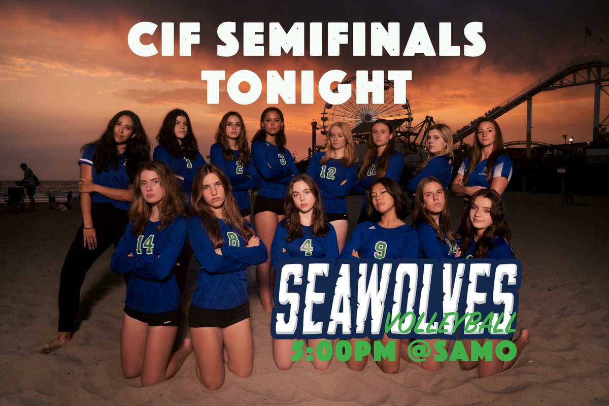 pacificalive's tweet photo. Come howl with us tonight! 
Game time is Saturday, October 30, at 5:00pm. Doors open at 4:30pm at Santa Monica High School gym.
Wear BLUE. Wear WHITE. Wolfpack pride. 
@pacifica_athletics @pchasg @pacificaalumniassoc #cifvolleyball #santamonica #pacificawolfpack https://t.co/aW0DVqftit