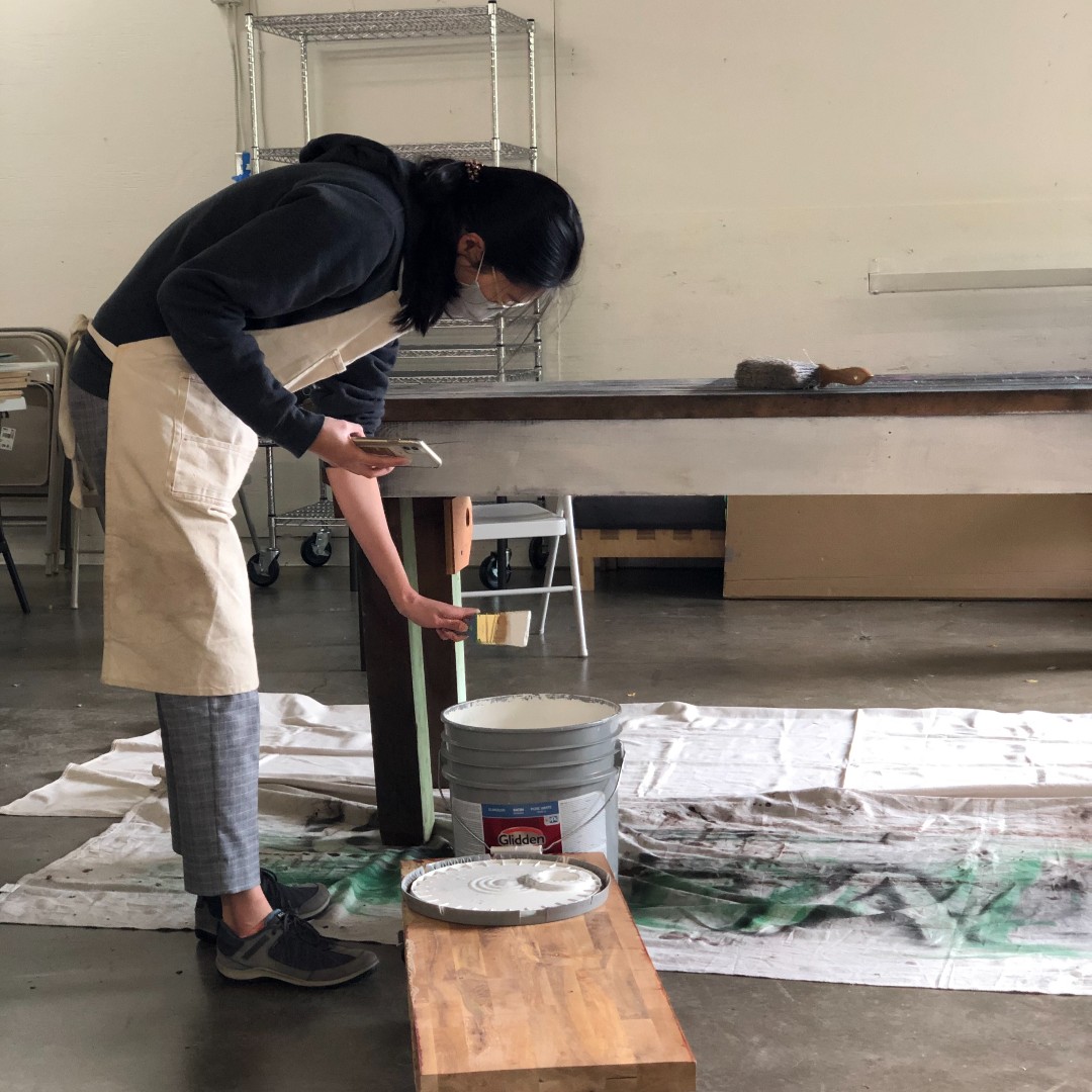 SeattleMakersHQ's tweet photo. It's amazing what a coat of paint can do to renew something old. Thanks Connie!
.
.
.
#seattlemakers #seattle #events #3Dprinting #sewing #paperbags #reducereuserecycle #recycled #remake #sewingclass #opensewing #teambuilding #painting #paint #makerspace #makers #making #craft https://t.co/kC4sPIp98G