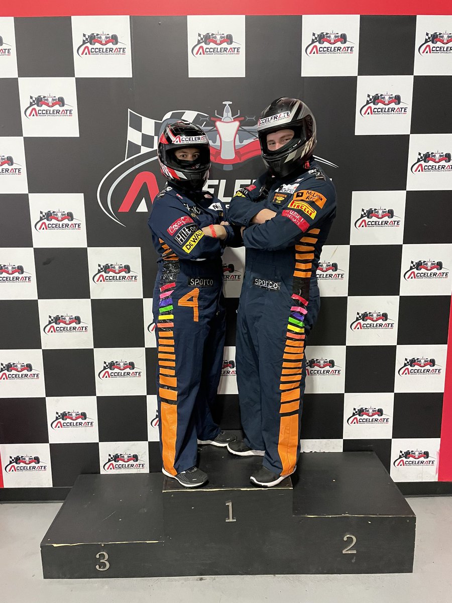 Maevers11's tweet photo. A P1 and a P2 finish for @McLarenF1!  @LandoNorris @danielricciardo it’s time for a shoey! #HappyHalloween #F1 #Formula1 #mclaren @F1 https://t.co/gJfLyEZWFt