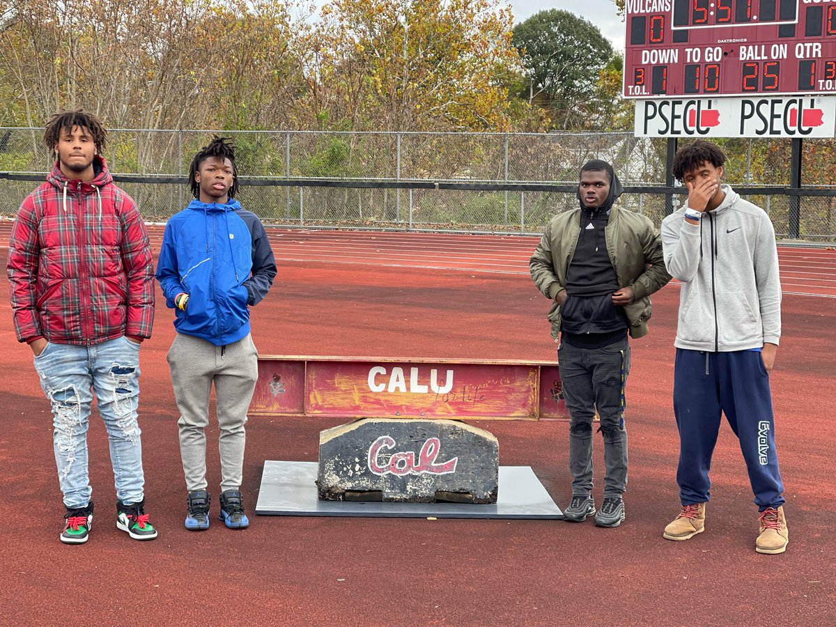Appreciate the opportunity CAL U @CALU_football @CoachWilsonCalU <a href="/A_FordJr5/">Aaorn "HollyWood" Ford</a> @Sheed_Ike <a href="/Branndo73648198/">Branndon Pezzelle ‘18</a>