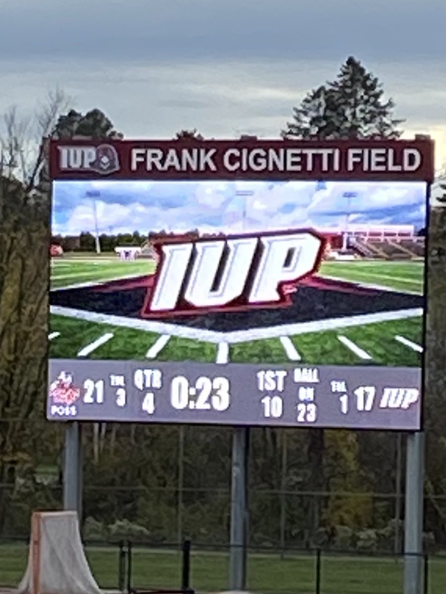PnakofDAHS's tweet photo. Great win today @EdinboroFB !!!  So proud of all of our Fighting Scots!!!! 21-17 baby!!! @RyanPasternak @JKasmierski #GoBoro https://t.co/0yXzY4F6IA
