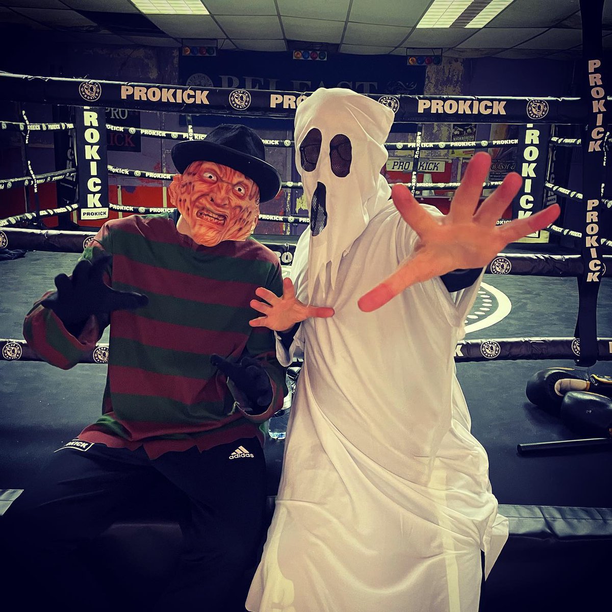 prokick's tweet photo. #Halloween Party at #ProKickGym today #FancyDress #Spooky #Ghosts & #Ghouls all converged @ProKick FUN DAY & competition hit the old-tin-hut, the #ProKickKids were #Spooktacular!!ππ»β οΈ
#HappyHalloween2021 https://t.co/h1Svx5Dt9j https://t.co/b2fCJcO1qO