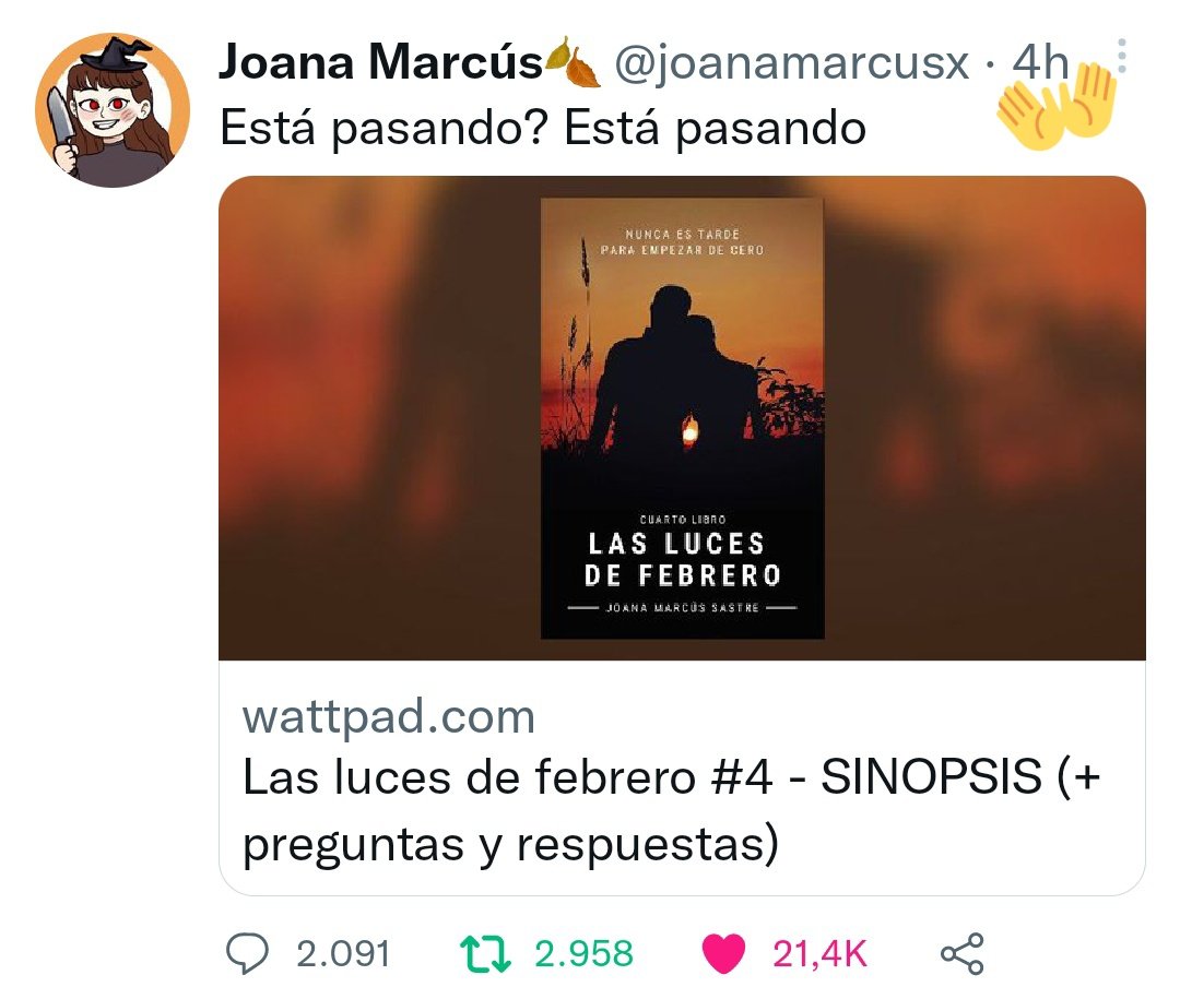coffesbook's tweet photo. en 4hrs Las luces de febrero superó los 100K de lecturas!!! y eso que hasta ahora solo tiene la sinopsis. Joana, si ves lo mucho que amamos tus historias? te mereces esto y más @joanamarcusx 💕 https://t.co/G3E0TV0NdH
