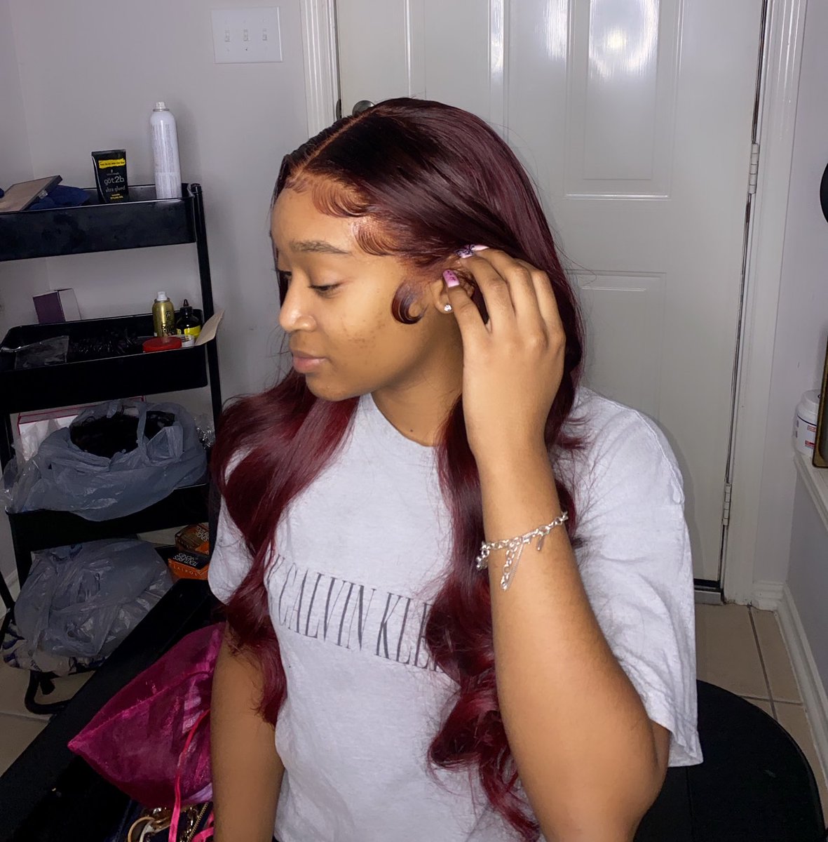 sleekdonit's tweet photo. November bookings are open 💜 #houstonhairstylist #htxhairstylist https://t.co/lwMAHXolev