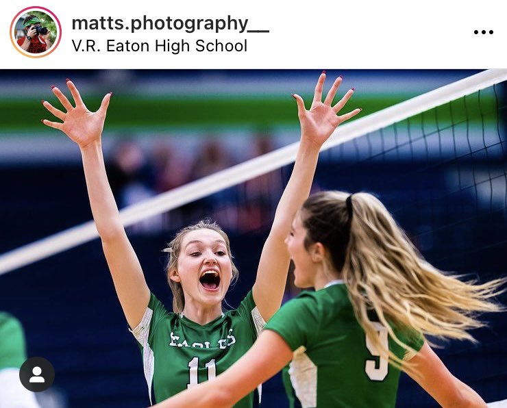 EatonEagleVB's tweet photo. Thanks for catching these great shots from the match last night      📸@matts_photos_ https://t.co/zZVHIhVY2N