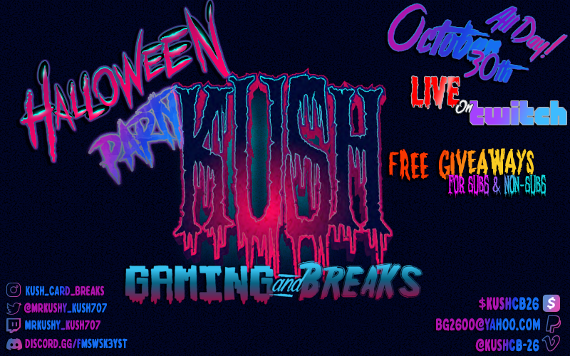 Ekkoniks's tweet photo. Come join the fun with @MrKushy_Kush707 . Free Giveaways for Subs and Non Subs. #halloween2021
Halloween Party Today !!!!
gfx by @Ekkoniks https://t.co/bGxL9lRqou