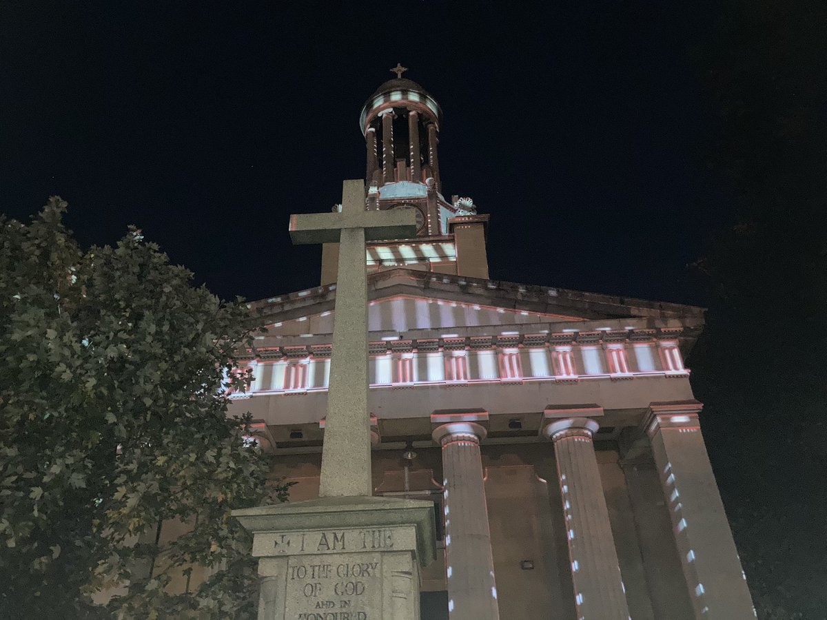 bexchapman3boys's tweet photo. Loved the #LineofLight projected onto @stmarksken tonight and the kids loved @SUEnglandWales In Search of Light trail alongside it 💡 https://t.co/J6tjyrHhXK