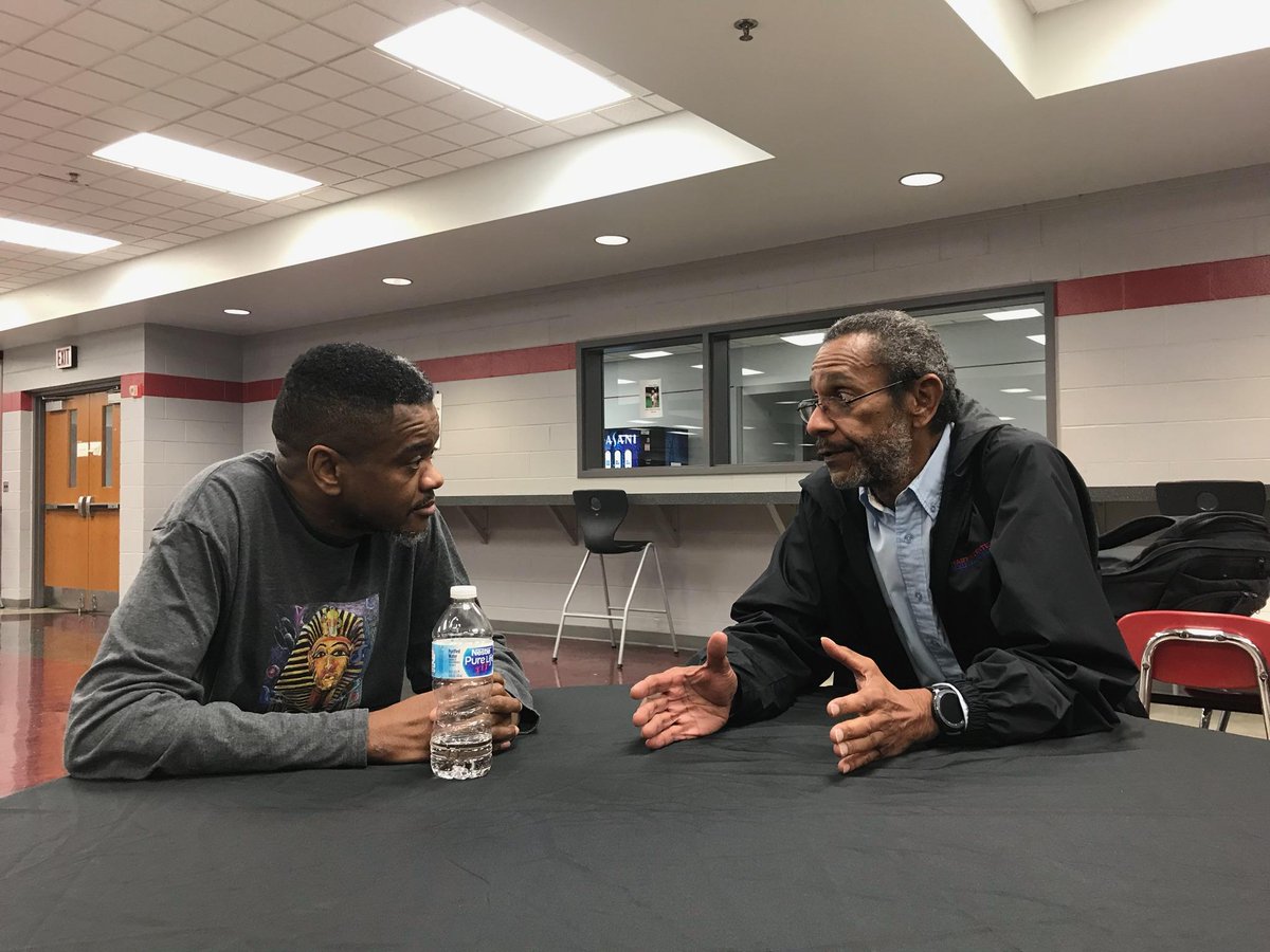 Hertz was all ears as I told him about the work Martin Center does for Indy's SCD community.  I respect him so much.  I'm glad I had the chance.