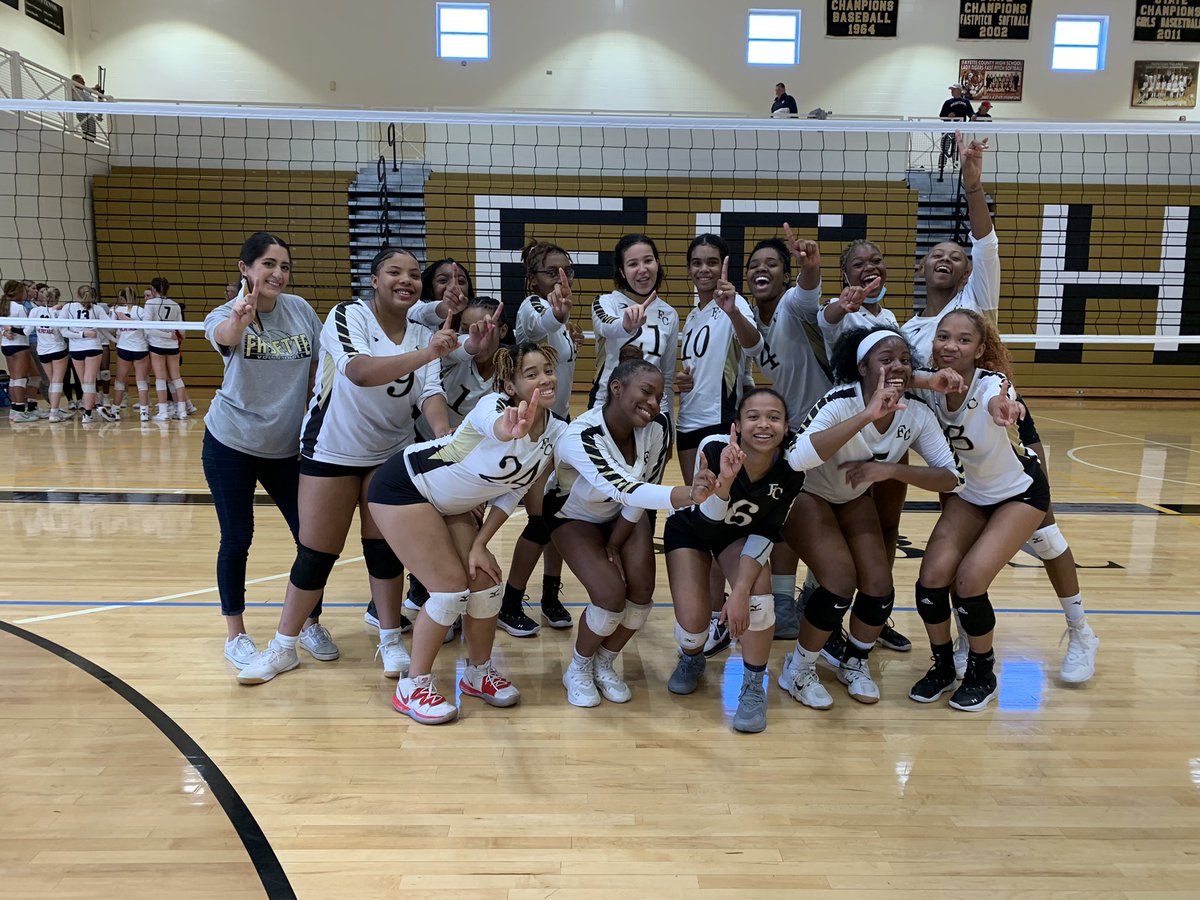 FCHSTIGERSPORTS's tweet photo. Fayette 🏐 falls to Marist in the @OfficialGHSA AAAA Final Four. 

Girls will hang Area Championship and Final Four banners in the gym but fall just short of their final goal. 

All of @FCHSTigers is proud of @MsConley3 &amp; the girls - best finish in school history!

@FayetteSports https://t.co/XbFQldhZVQ