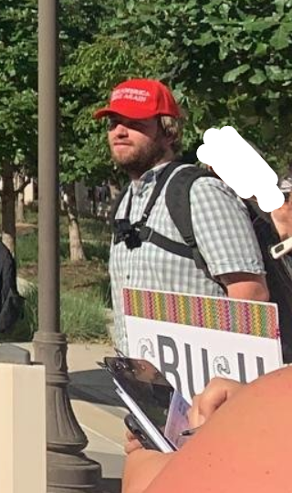 Everyone say hello to White Lives Matter Boise organizer Teran McKinney!

We identified Teran in 2019 when he was living with his mother Helen in Fort Collins after he filmed a <a href="/NeverAgainActn/">✡️ Never Again Action ✡️</a> demonstration while wearing Trump hats.

READ: redoubtafa.noblogs.org/post/2021/10/2…