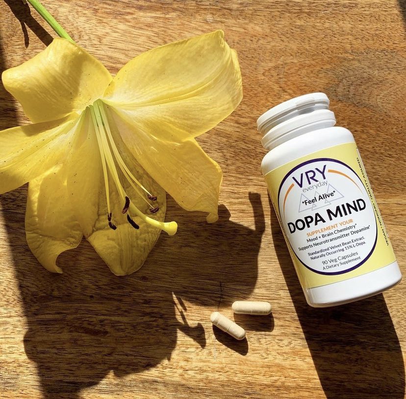 VRYeveryday's tweet photo. DOPA MIND helps support healthy levels of the feel-good neurotransmitter #Dopamine to promote a #positivemood, motivation and energy. Our Mucuna extract has 15% naturally occurring L-Dopa for optimum support. Feel Alive!
https://t.co/dTzHjMmKfh https://t.co/sjH3IaUsoo