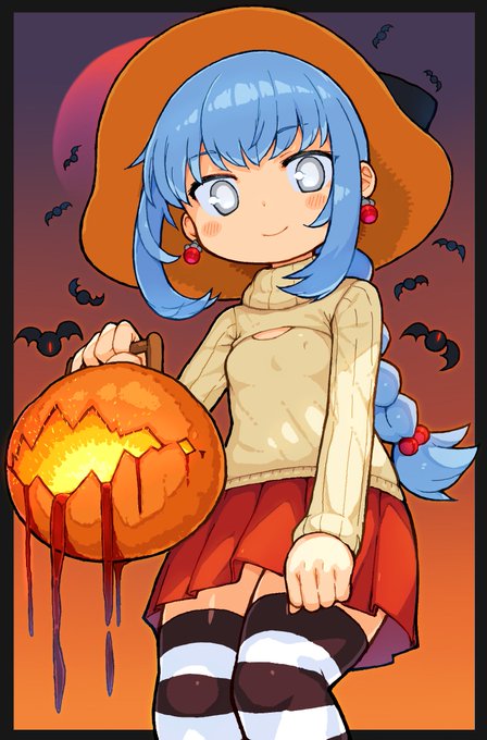 (絵チャ)Halloween Honori chan 2021 #うちの子 