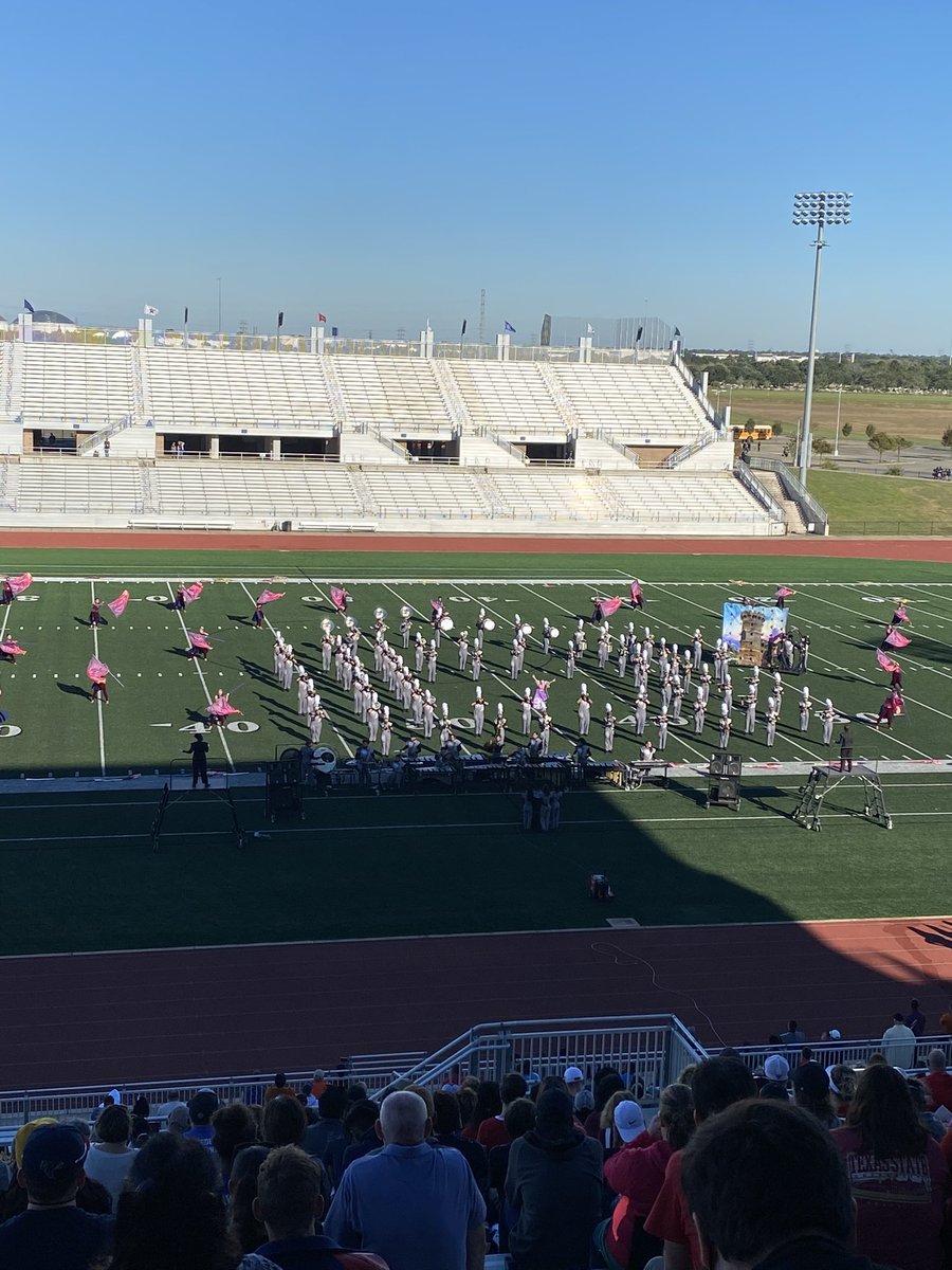 Way to go <a href="/DobieHS/">Dobie High School</a> Marching Band! Great show at UIL Area E Marching Contest! <a href="/PasadenaISD_TX/">Pasadena ISD</a>