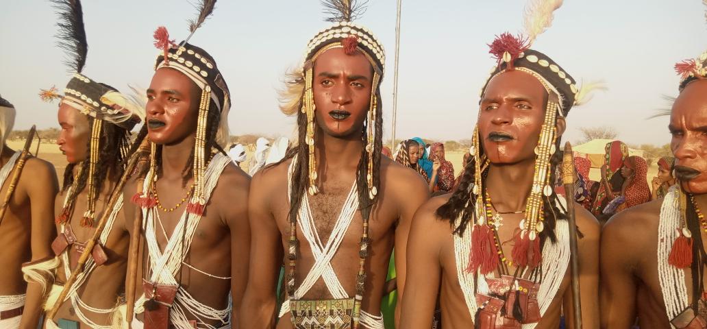PnudNiger's tweet photo. Le Guerewol a débuté ce 30 octobre  2021 à Foudouk #Agadez "Inclusion sociale pour un développement durable facteur de paix et de stabilité". #stabilization @PnudNiger @lcbc_cblt partenaires de ce festival https://t.co/W5P1P3A9qR