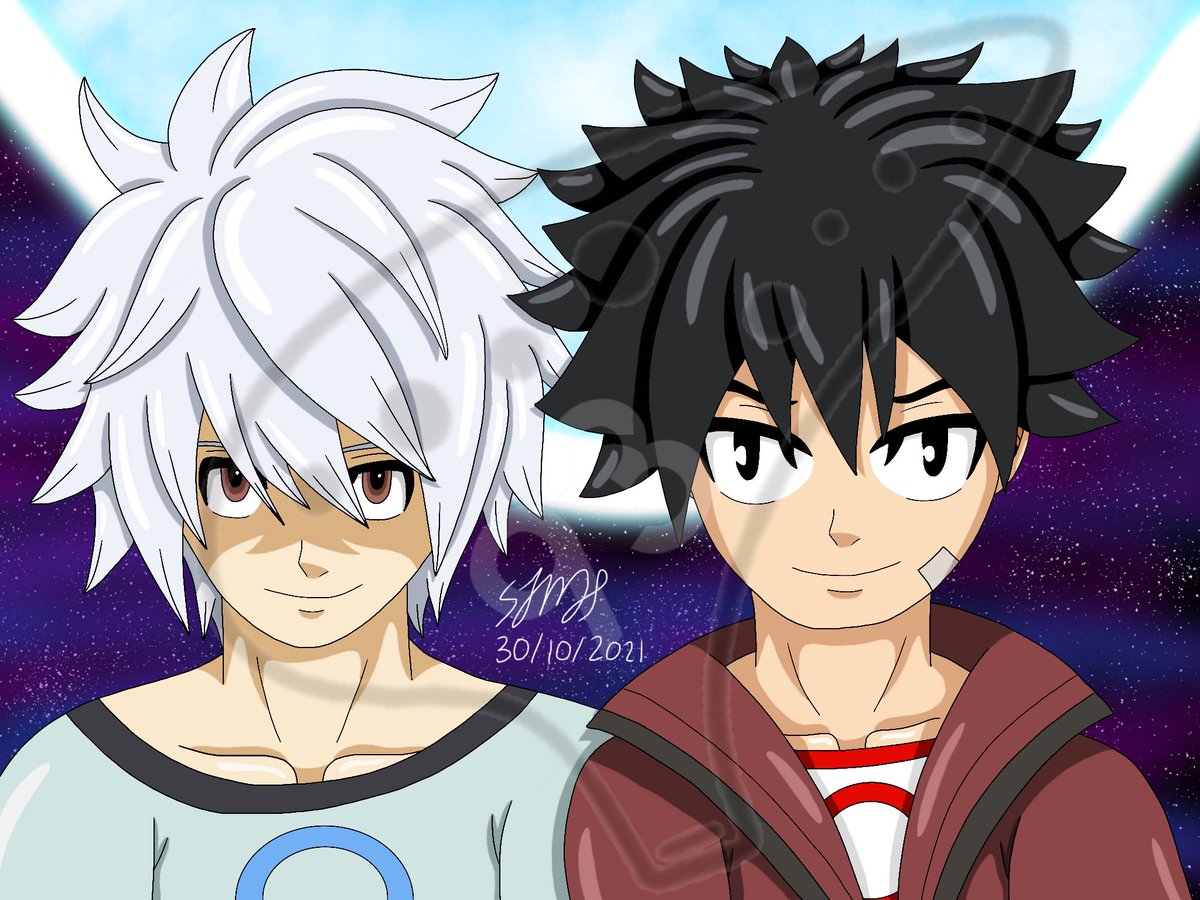 JayneArtDigital's tweet photo. Justice and Shiki ;) @jellatsu_simp @Wisteria_Kitsu1 @fairiest1ofall @EdensContent @EdensMemories @DailyEdensboys @edenszero_fr #EDENSZERO165 #edenszero #EDENSZERO #DigitalArtist #digitalart #fingerdrawing #ipadart #sketchbook https://t.co/we2PstXSRA