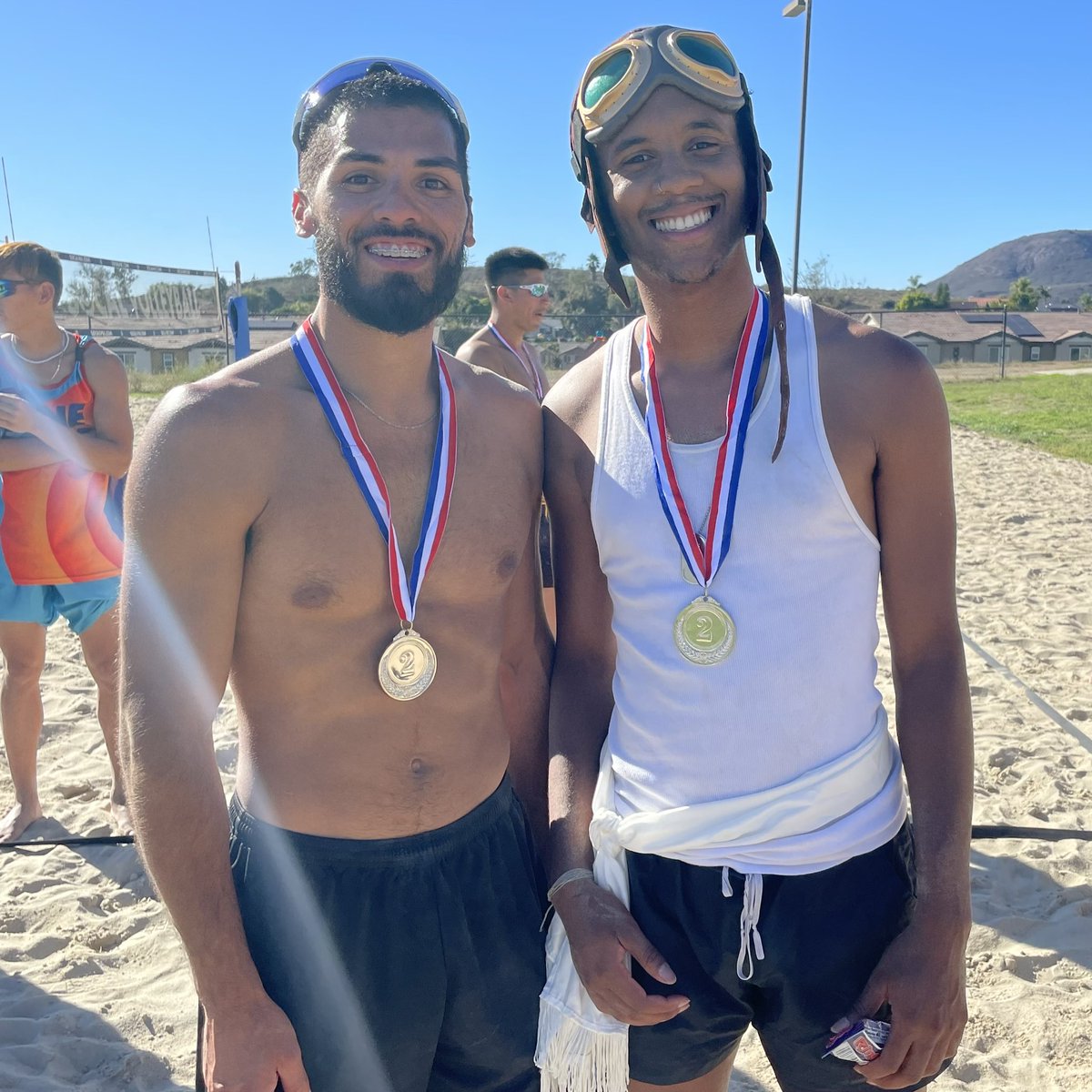 UskMvb's tweet photo. ๐ป Halloween doubles ๐ #letsgo
.
.
.
.
.
.
.
.
#volleyball #mensvolleyball #volleyballlife #volleyballfamily #naia #beach #beachlife #beachvibes #beachmode #weekend #weekendvibes #beachvolleyball #slunks #halloween #spookyseason #pitviper #firebirdfamily #firebirdnation https://t.co/X7TFUO7EDl