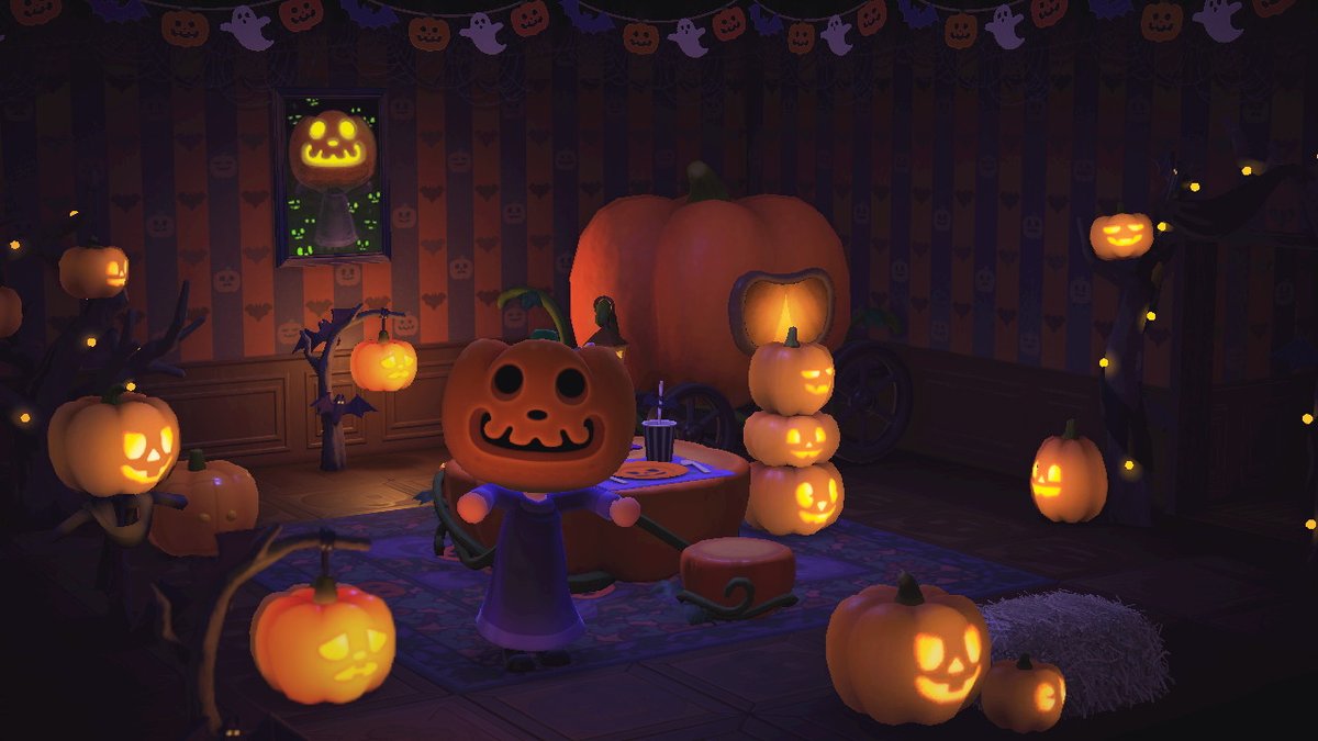 MintAddictedto's tweet photo. Happy Halloween! #halloween #AnimalCrossing #ACNH #NintendoSwitch https://t.co/yRZk5XkguA