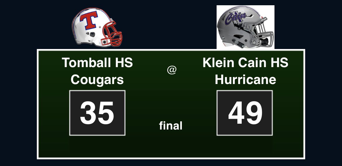 KLEINCAINFB's tweet photo. HOW BOUT THEM HURRICANES!
GREAT TEAM WIN! 
#REIGNCAIN #STORMSURGE21 #FNA https://t.co/IOtmoxOKWF