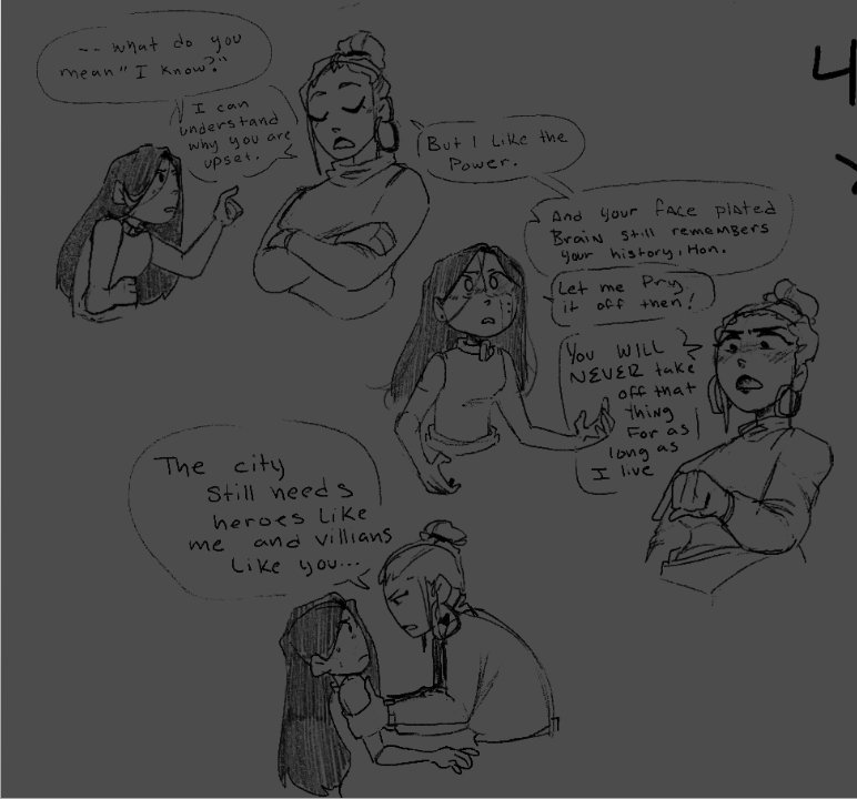 Outta context mini comic for Desinty Ocs 