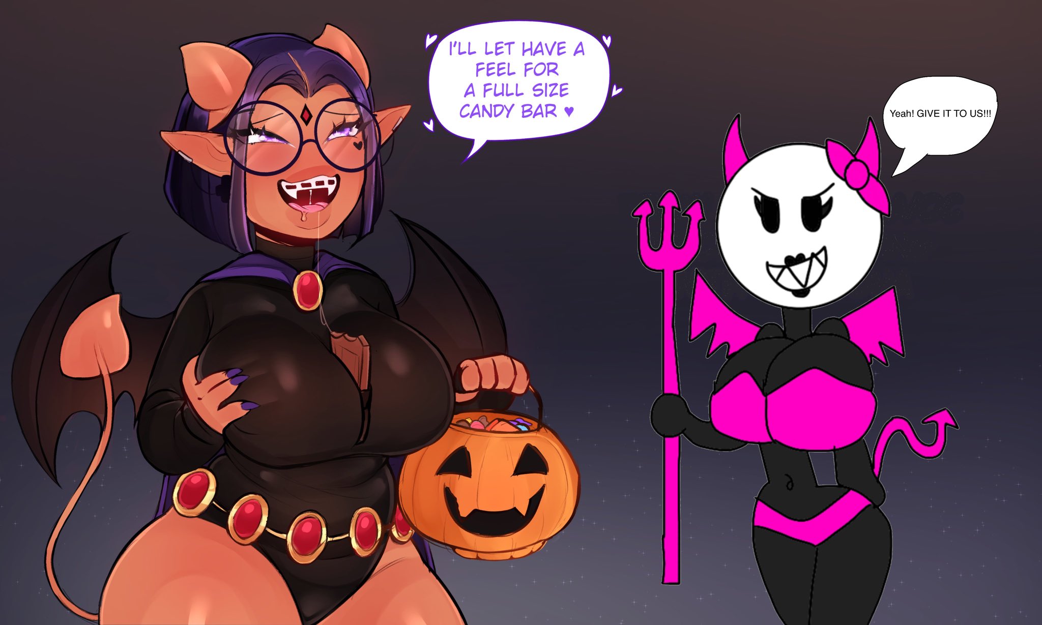 GameBonnieAdvance 🔞 (BDAY in 6 days) on X: Devil Pivotette goes Trick or  Treating with Demon RGBSona t.coE2aBFcZPYh  X