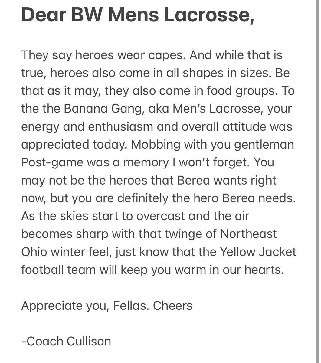 CoachCully_UF's tweet photo. An open letter to @Jacketslacrosse 

@PlayersTribune https://t.co/WvUXzGGgEs