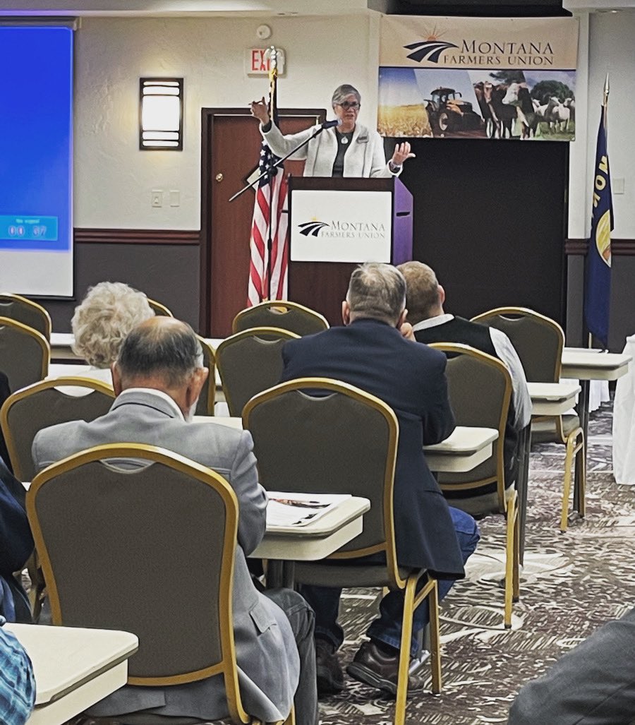 Laurie Bishop (@lauriebishopmt) on Twitter photo I am grateful to have had the chance to speak at <a href="/MFUfarmers/">MT Farmers Union</a> annual convention this morning! Family farmers and ranchers are the lifeblood of rural America, and they deserve an advocate in Congress who understands what rural communities need to thrive. #mtpol #MT02 I am grateful to have had the chance to speak at <a href="/MFUfarmers/">MT Farmers Union</a> annual convention this morning! Family farmers and ranchers are the lifeblood of rural America, and they deserve an advocate in Congress who understands what rural communities need to thrive. #mtpol #MT02