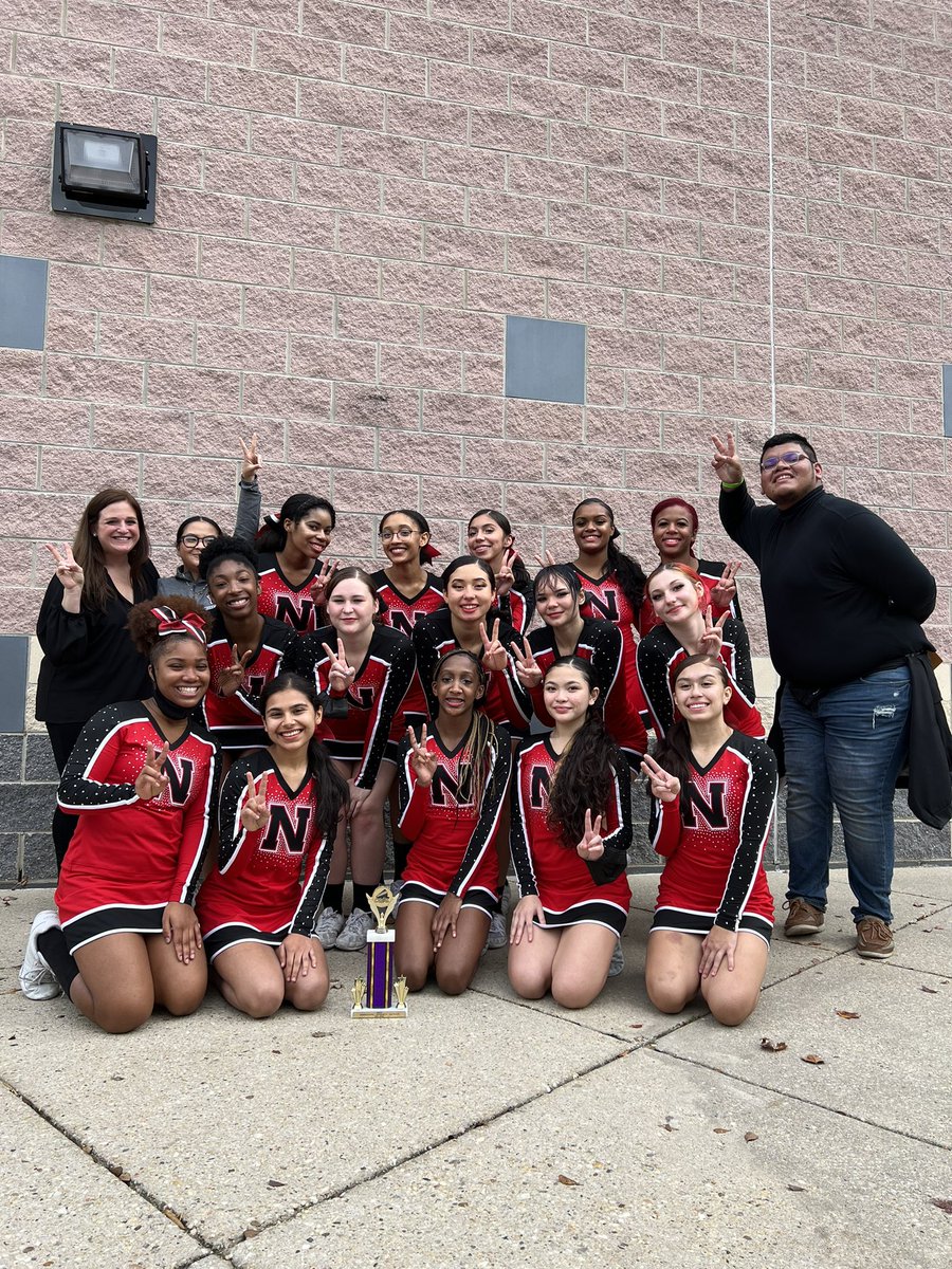 NorthwoodCheer's tweet image. WE HIT IT! WE DID IT! AND WE #MADEITMATTER!!!📣 

Our incredible cheerleaders HIT their ELECTRIFYING routine at their County Championship!❤️

They left EVERYTHING on that mat and achieved SECOND PLACE!🏆

#TrustedTheProcess #TheWorkIsWorthIt #SecondPlace #Winners #RoadToStates