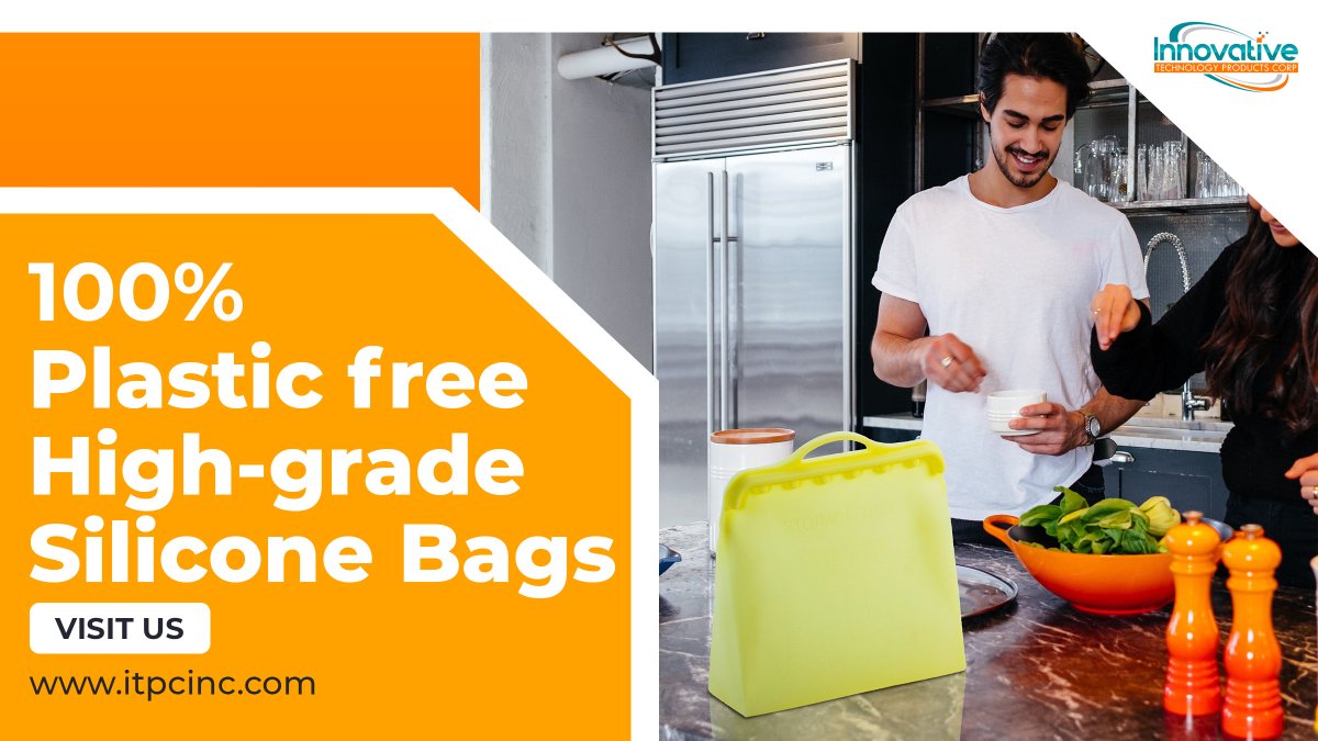 InnovativeCorp's tweet photo. 100% Plastic free High-grade Silicone Bags.

#greenpeace #plasticpollution #plasticfree #saveouroceans #savetheplanet #ecofriendly #stopplastic #vegetables #fruits #ovensafe #microwavesafe #sousvide #sousvidecooking #cooking #Kitchen #gogreen #gogreen2021 #highgradesilicone https://t.co/jRonxXxWwZ