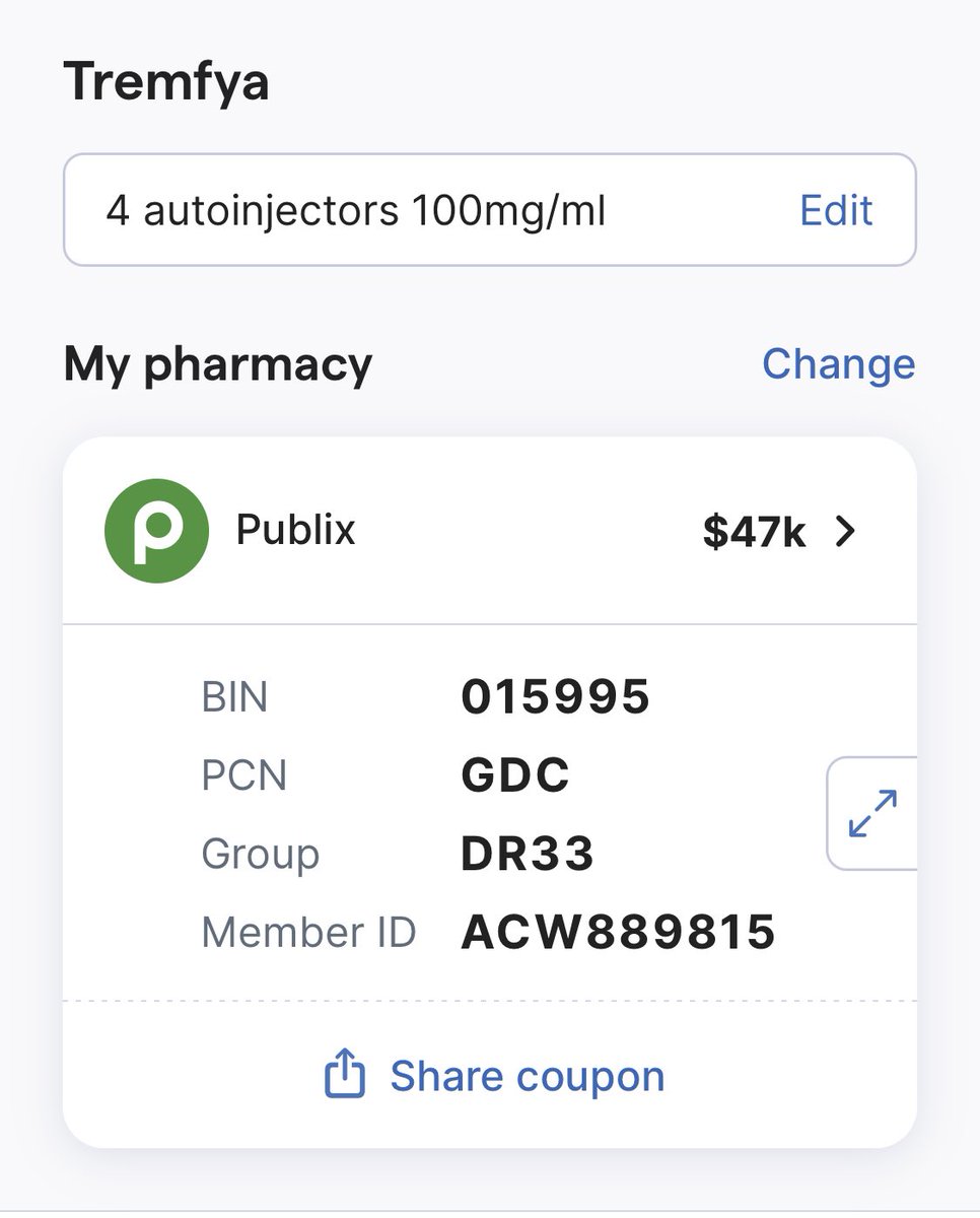 DrPostoev's tweet photo. Randomly pulled up price for psoriasis medicine 😂😂… https://t.co/IZSYWnnKmY