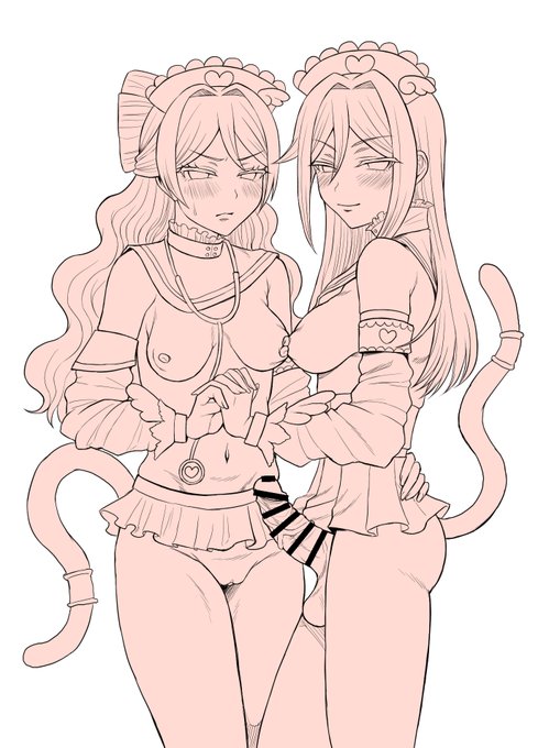 普通に線画一部非表示のままだった… あんど加筆 