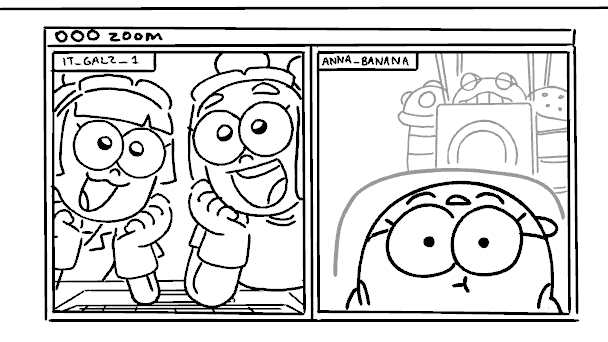 trying to balance long sequences of Talking and Exposition is always a challenge, but IT gals were fun to pose out :D 