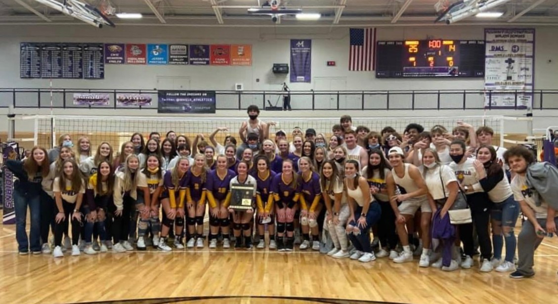 thspurplereign1's tweet photo. REGIONAL CHAMPS! Congratulations volleyball team! Let's keep this party going with a couple more wins!! https://t.co/mrO5wOsd1A
