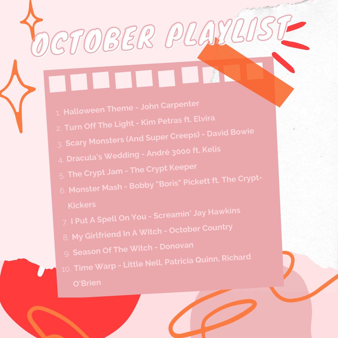honestlypod's tweet photo. Halloweekend is upon us and we’re bringing you our October #MonthlyMix a little bit early! 👻
Listen here: https://t.co/u71lWrhHLv https://t.co/hWL5VvGrLo