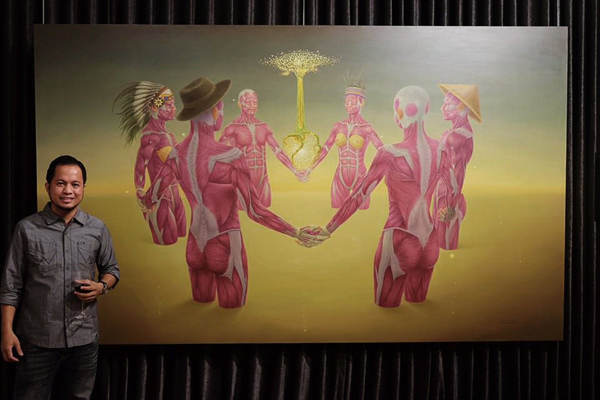 Soon will create another a big painting.
#art #painting