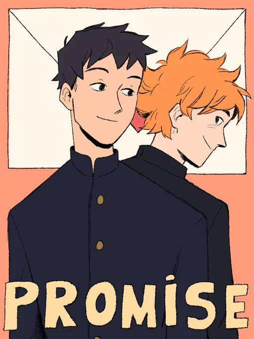 PROMISE - kagehina fan comic
i wanted to do something based on their graduation and that thing about boys giving their 2nd gakuran button to a love interest is just. so them
1/4 