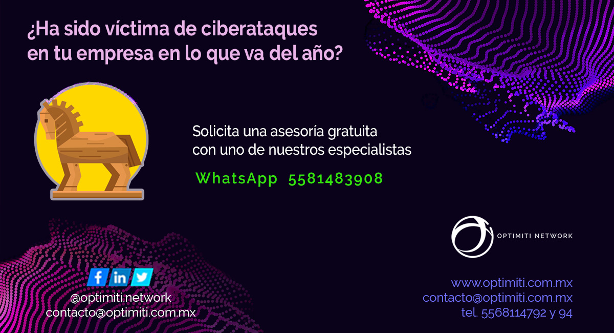 optimitinetwork's tweet photo. Te ofrecemos asesoría para identificar las posibles #BrechasdeSeguridad en tu organización.
En #OptimitiNetwork, somos especialistas en #ciberseguridad en 3D. https://t.co/oXtdTUxPv2 https://t.co/JCtTUCNpvr #OptimitiBusiness https://t.co/y6u1sQYyMn