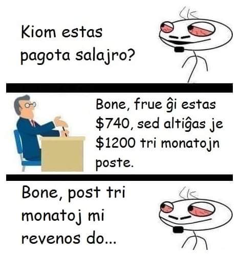 GSmorphing's tweet photo. Mi revenos , kredu min !! https://t.co/W4vLpxqE06