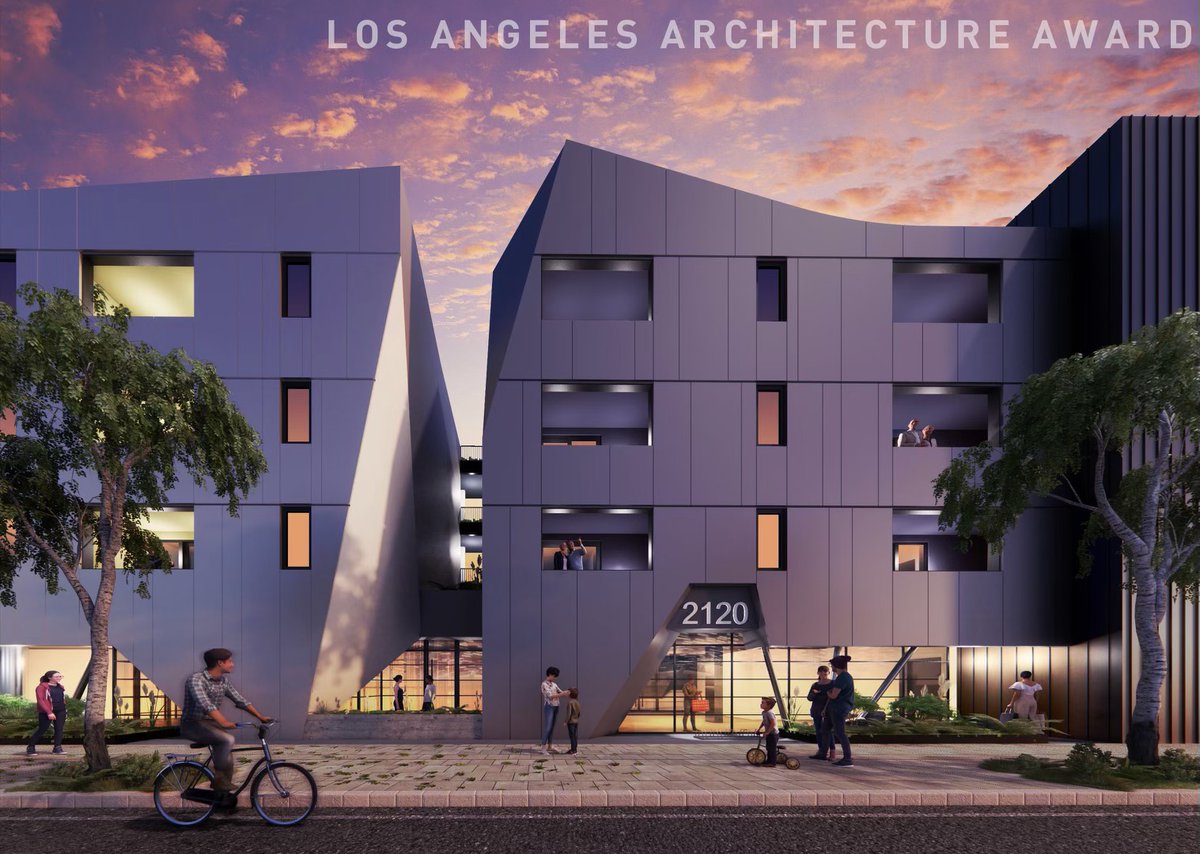 patricktighe's tweet photo. Honored that Pacific Landing, a 100% affordable housing was awarded a Los Angeles Architecture Award from Los Angeles Business Council. https://t.co/2umEsjLDS1