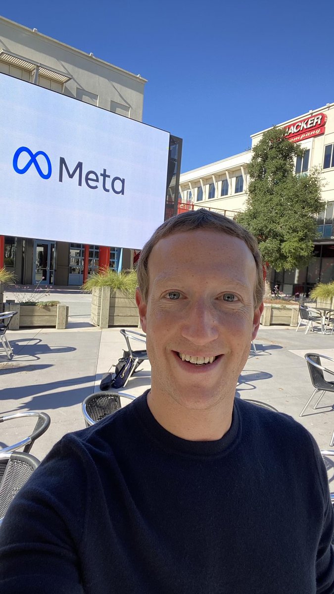 worldblog6's tweet photo. Hello, Meta. 

#Metaverse #Meta https://t.co/r0bxAKrYWC