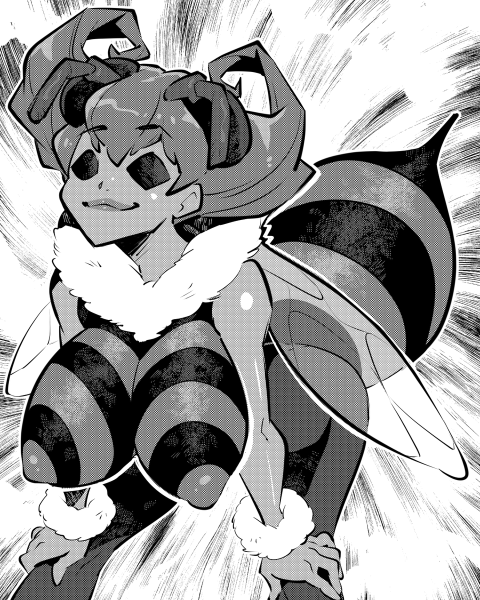 Darkstalkers Q-Bee!
#inktober #capcom